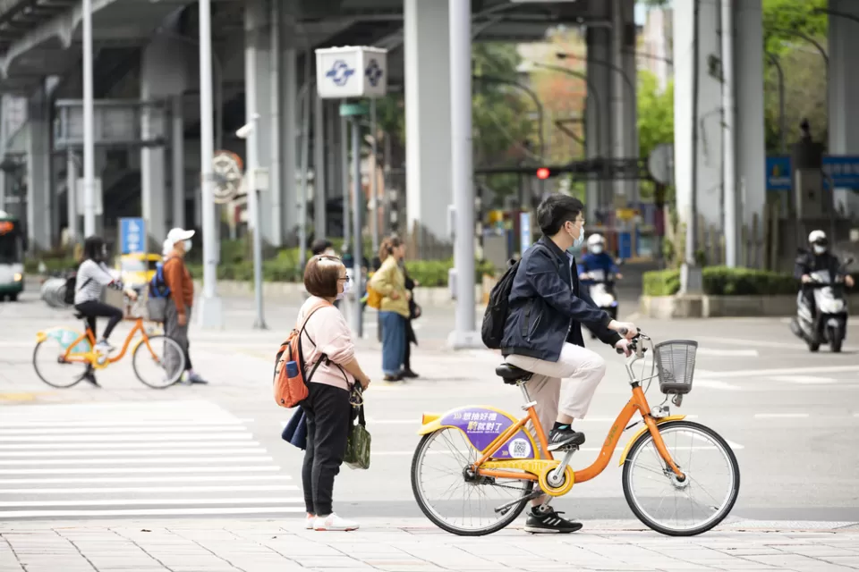 People on Bikes and Pedestrians